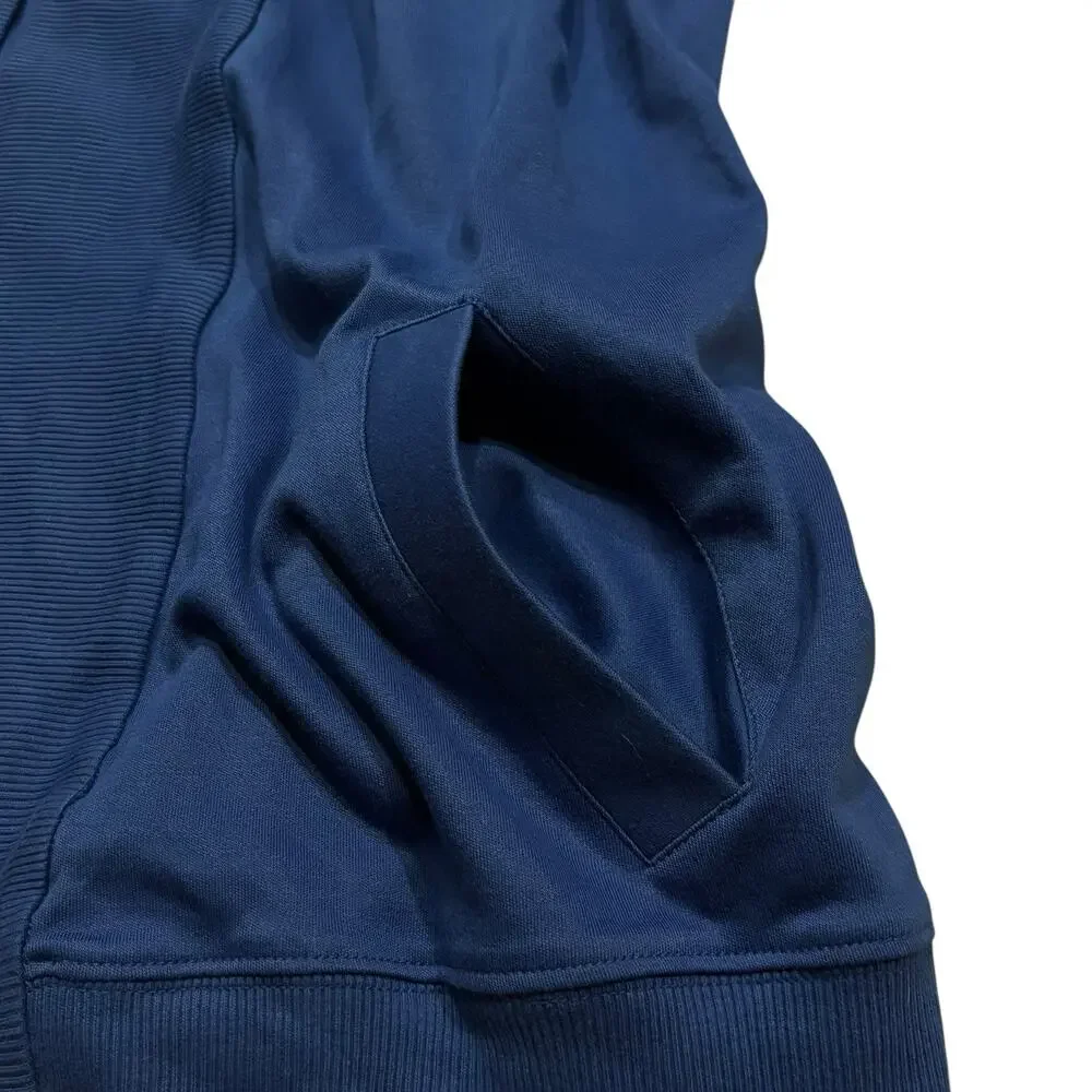 Peter Millar Women's Blue Cotton Open Cardigan Pockets Large Cozy Loungewear*